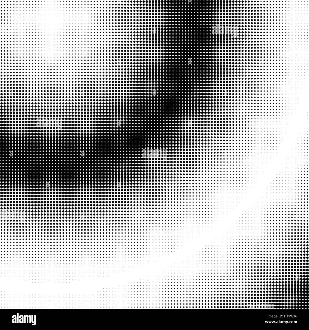 Pointillist Gradient Pointillist effect hi-res stock photography and images - Alamy