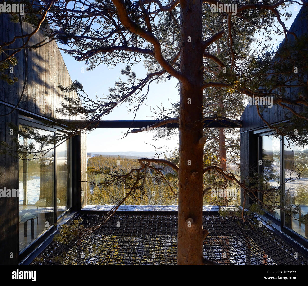 The 7th Room And Its Viewing Patio Treehotel Harads