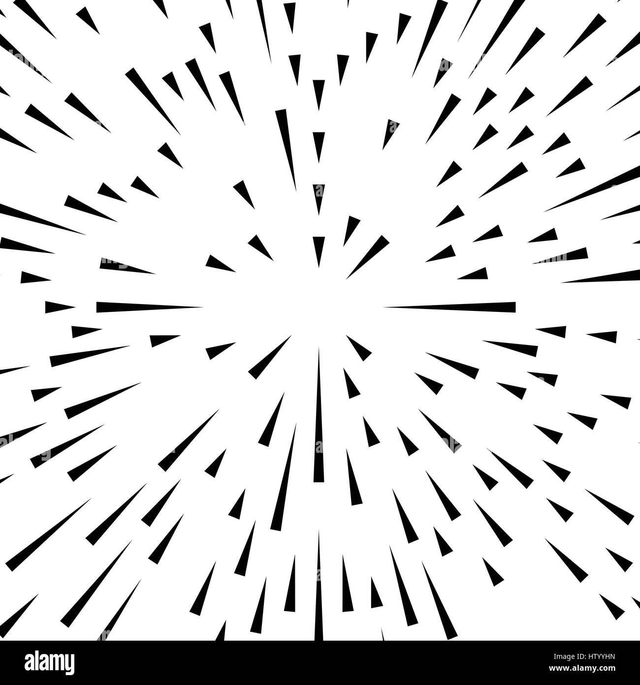 Random Radiating Patterns Random radial lines explosion effect. Radiating stripes circular ...