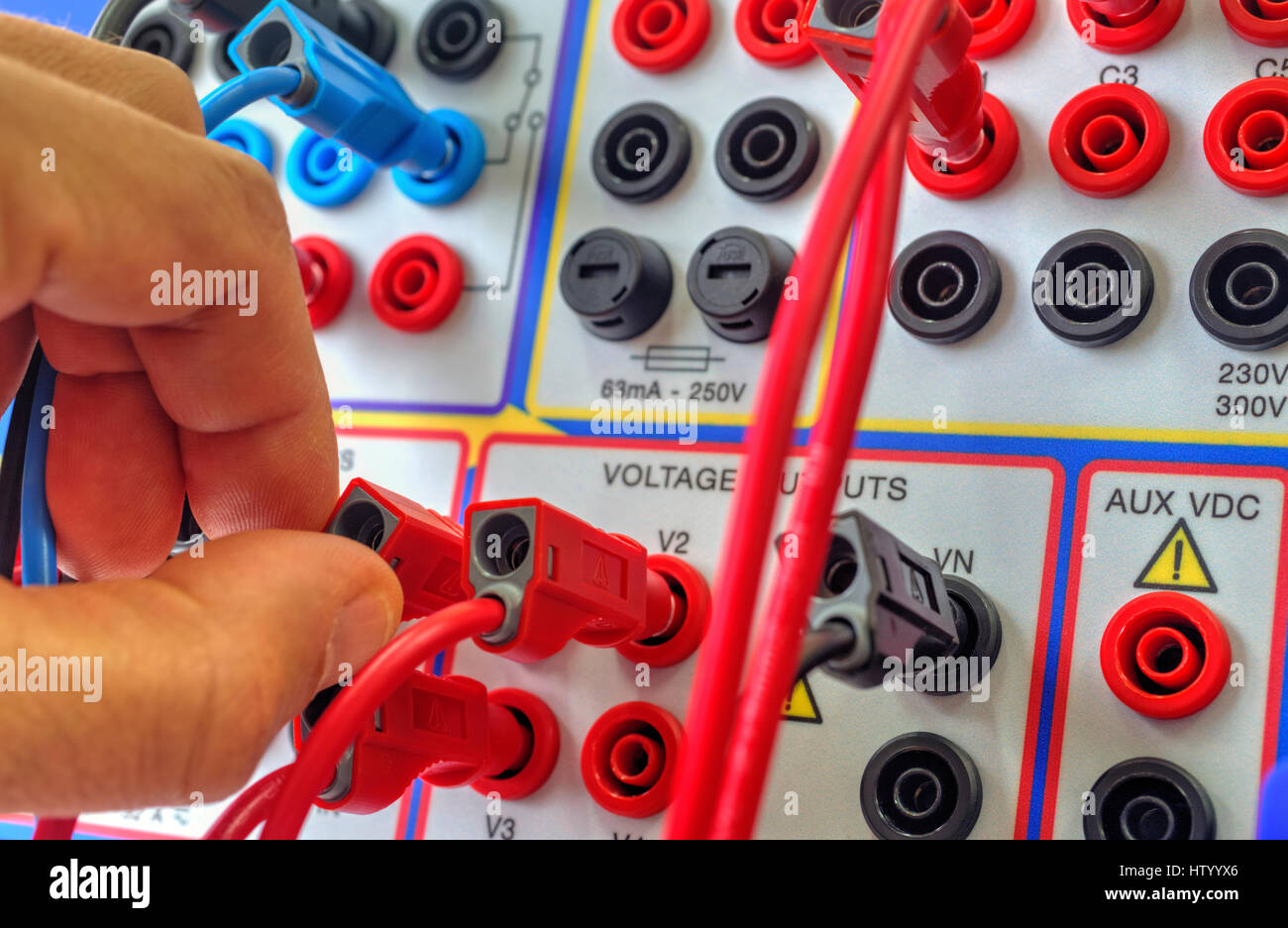 Modern electronic device for relay protection testing and commissioning