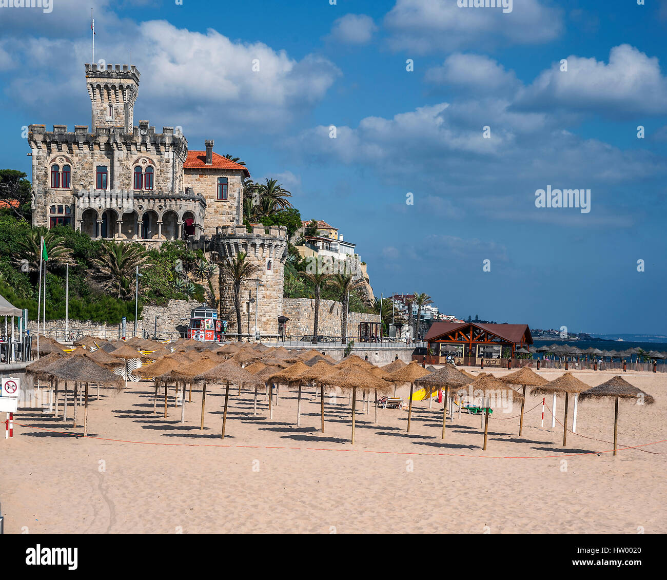 Portugal. Cascais city and seaport located not far from Lisbon , is