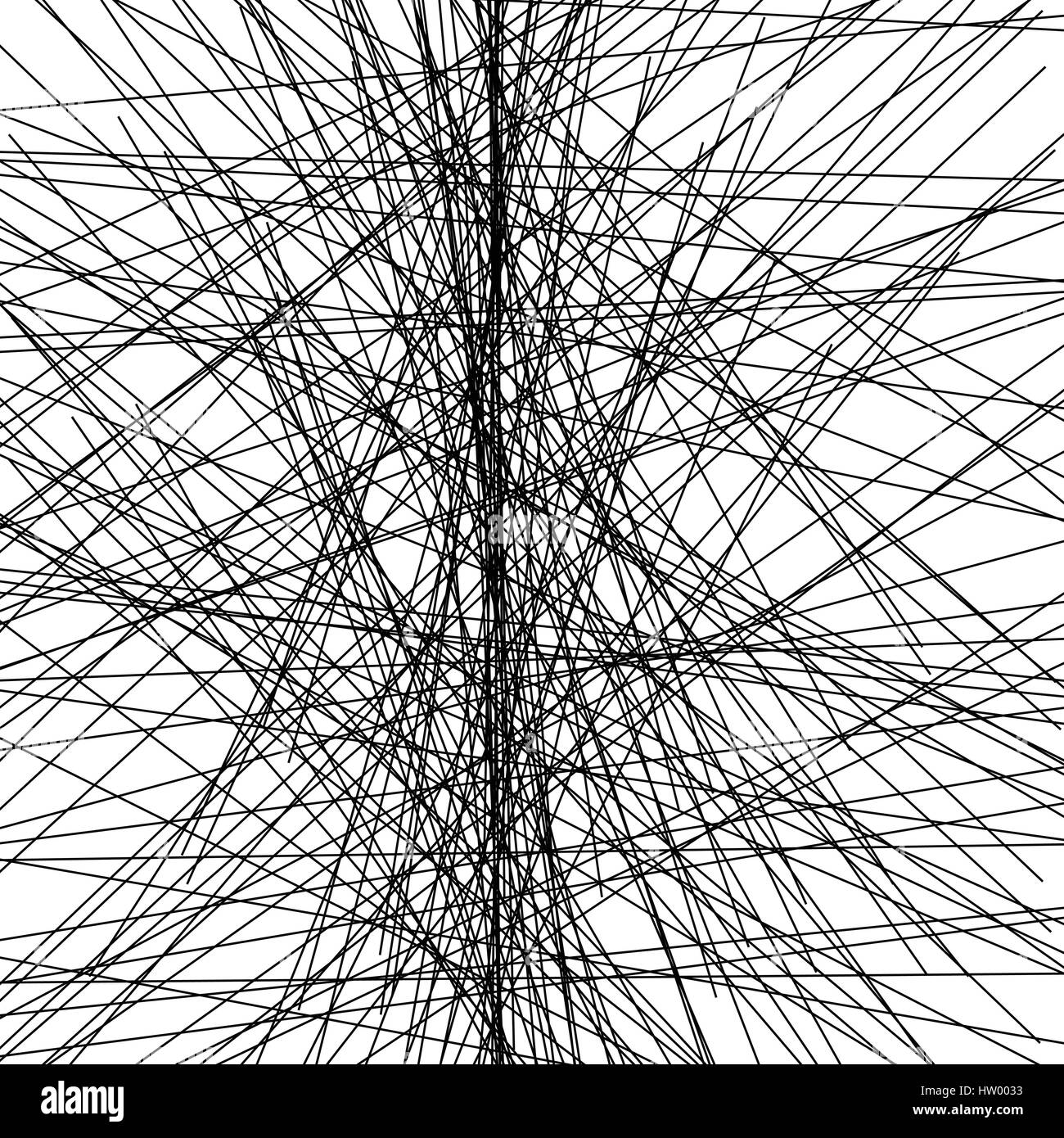 Random chaotic lines abstract geometric pattern / texture ...