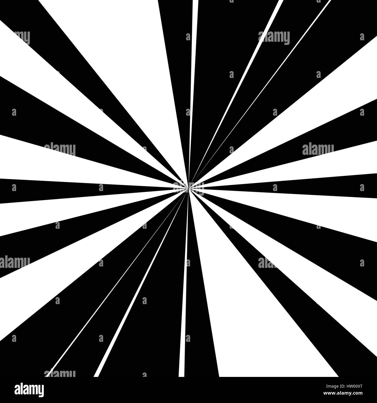 Abstract radial lines (starburst, sunburst) circular pattern Stock ...