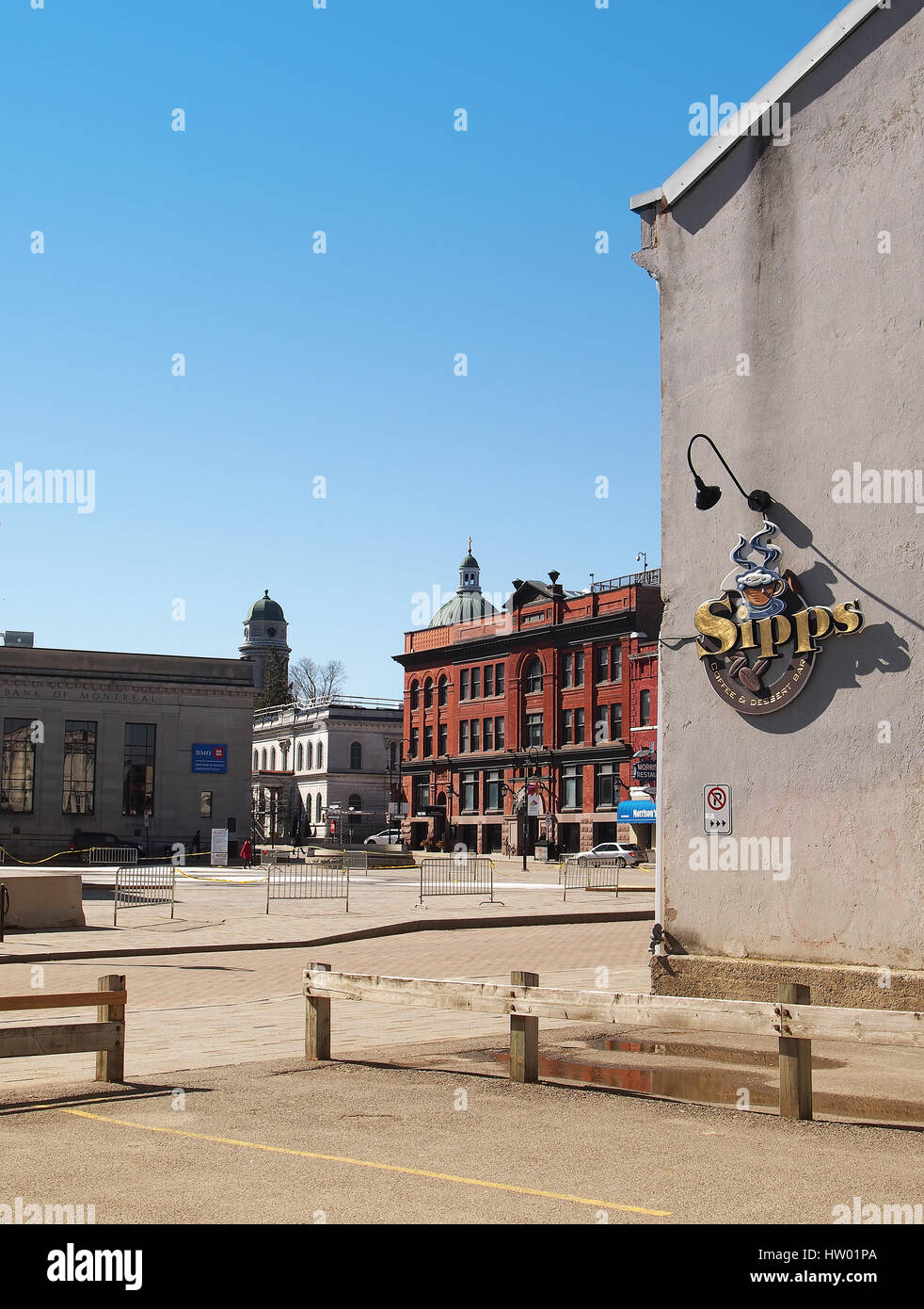 lots on the way into downtown Kingston, Ontario, Canada Stock Photo Alamy