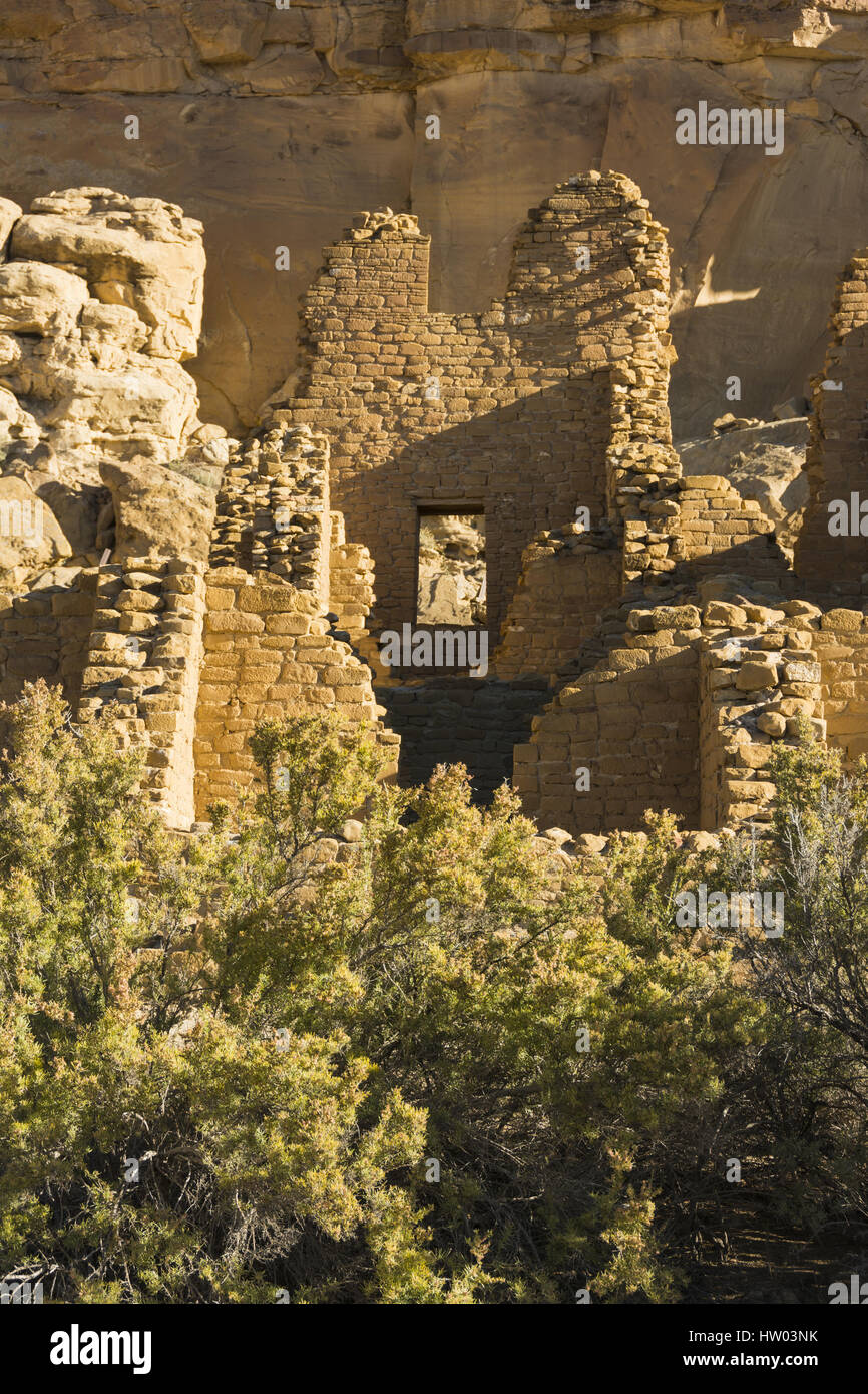 New Mexico, Chaco Culture National Historical Park, Kin Kletso ...