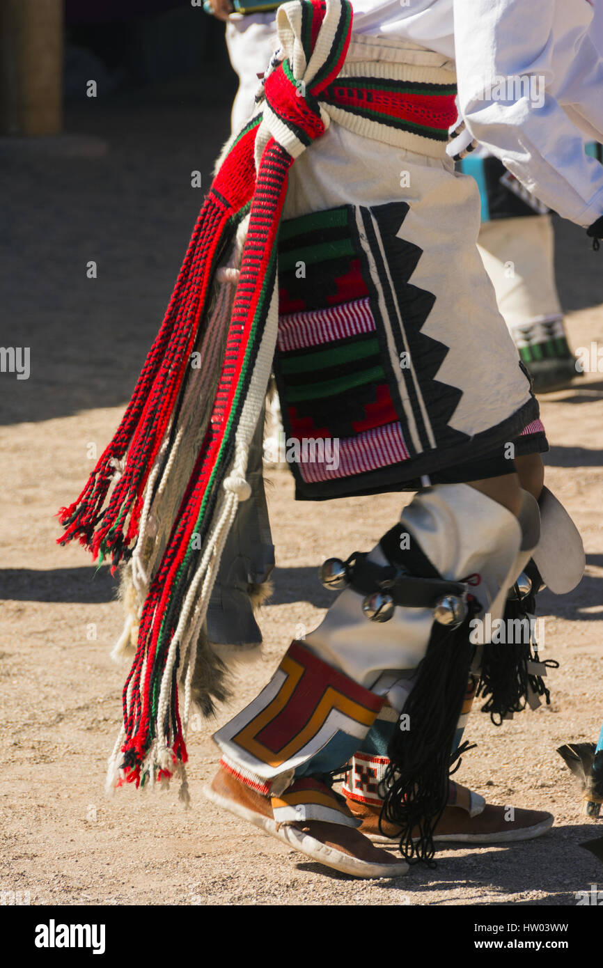 New Mexico, Pueblo of Zuni, Zuni Visitor and Arts Center, Zuni dancers