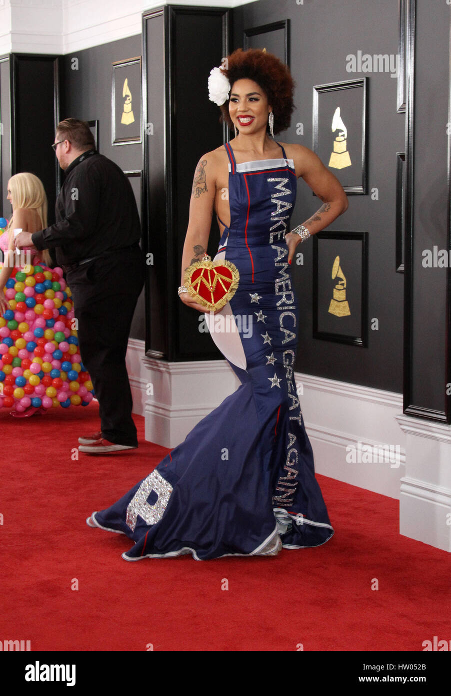 59th Annual Grammy Awards Held At The Staples Center Arrivals