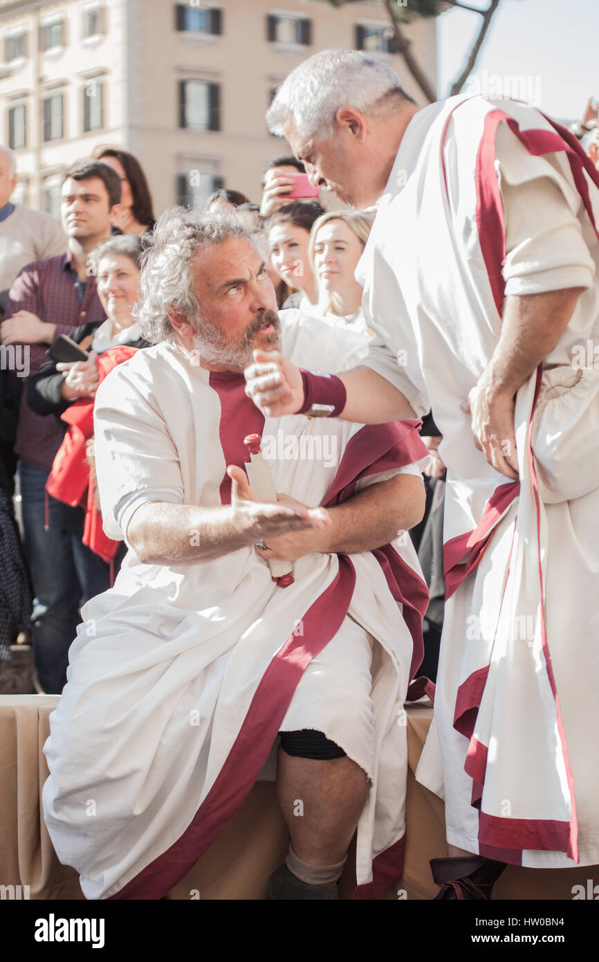 historical re-enactment of the 