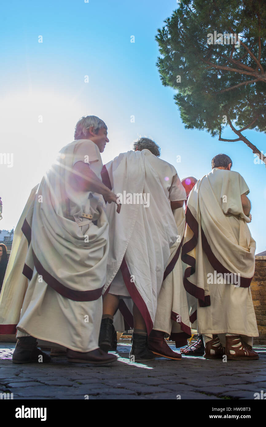 historical re-enactment of the 