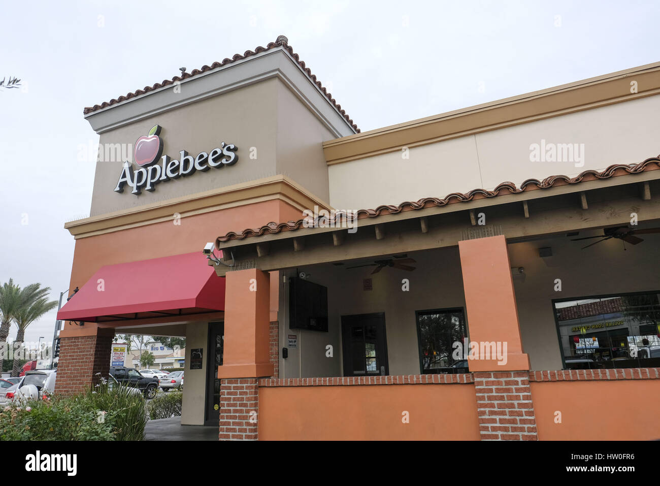 Los Angeles, California, USA. 21st Feb, 2017. Applebee's restaurant in