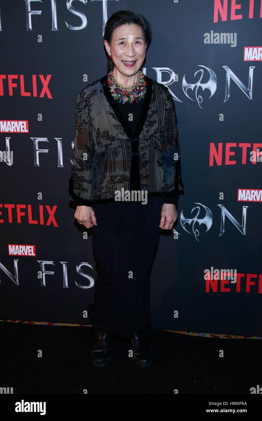 New York, NY, USA. 15th Mar, 2017. Wai Ching Ho at arrivals for NETFLIX ...