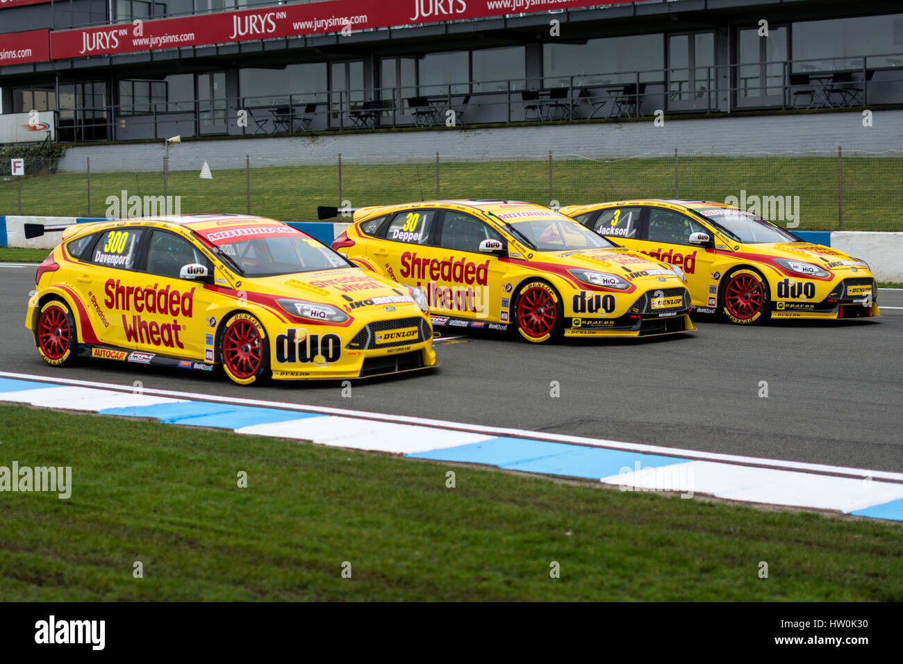 Castle Donington, UK. 16th Mar, 2017. Dunlop MSA British Touring Car