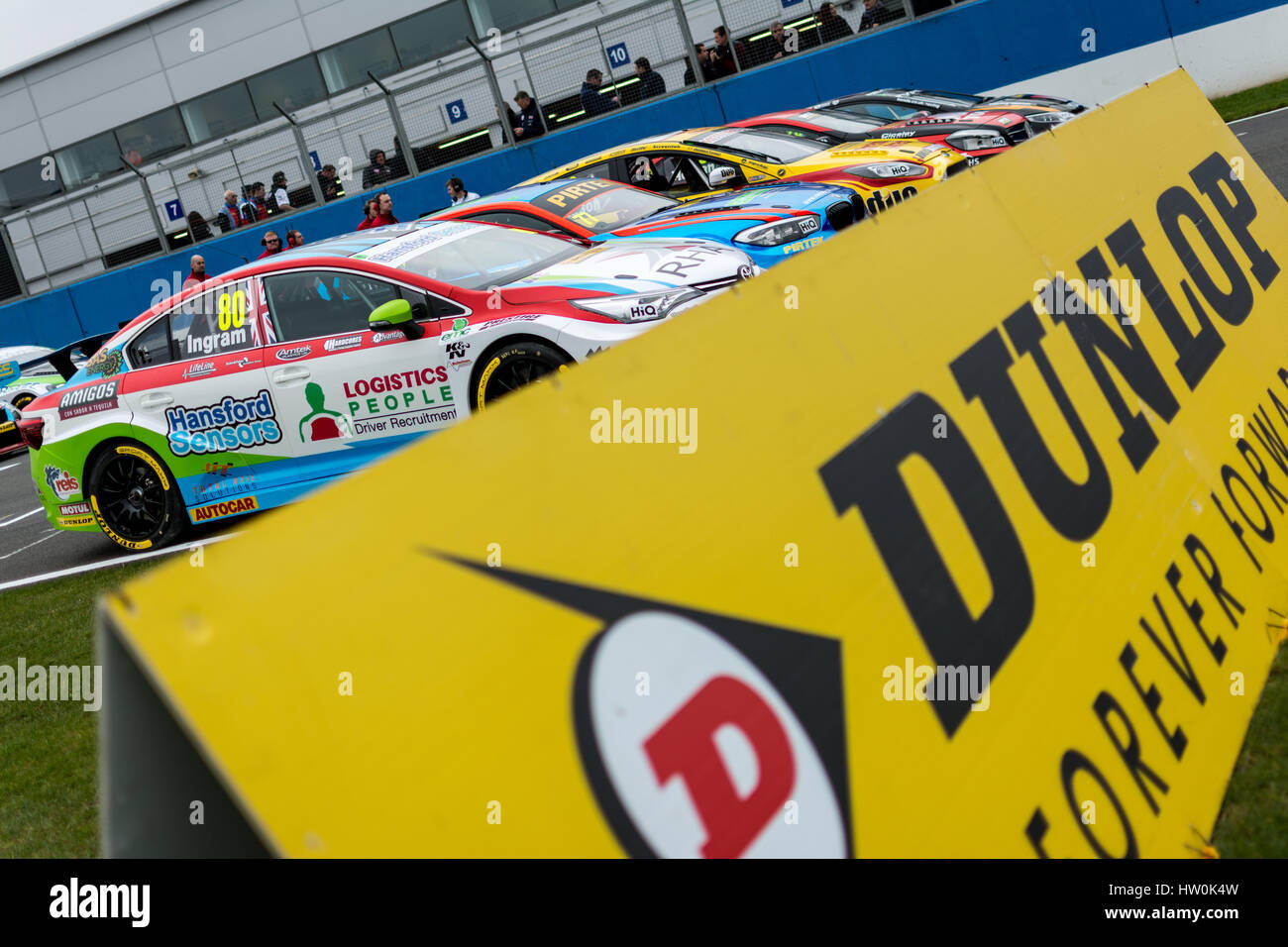 Castle Donington, UK. 16th Mar, 2017. Dunlop MSA British Touring Car