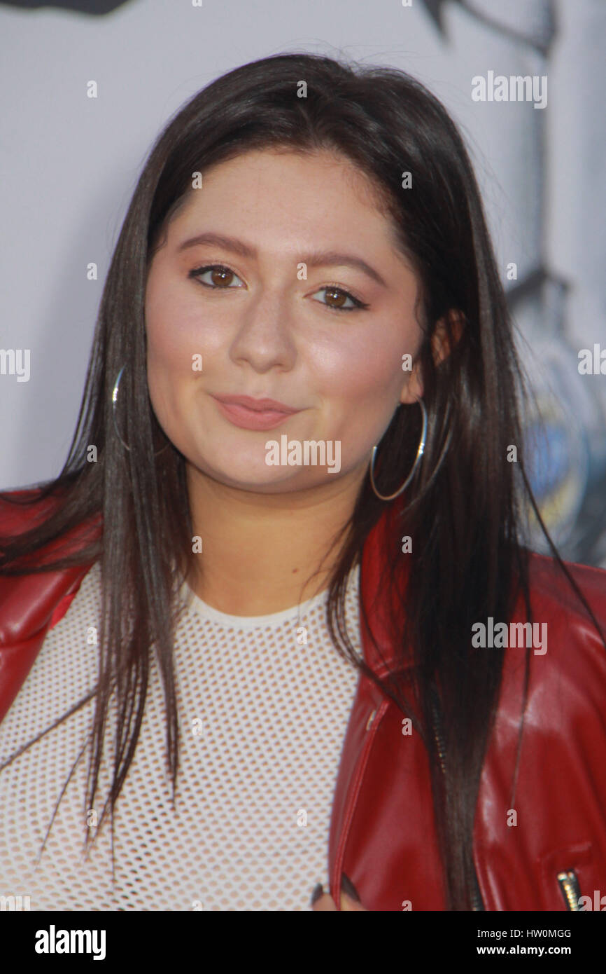 Los Angeles, USA. 22nd Mar, 2017. Emma Kenney 03/22/2017 "Power Rangers
