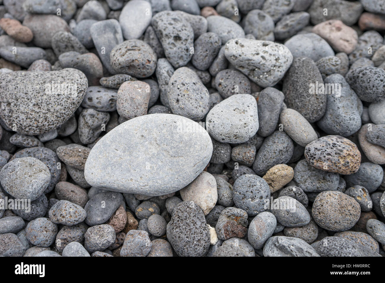 pebbles made of lava Stock Photo Alamy