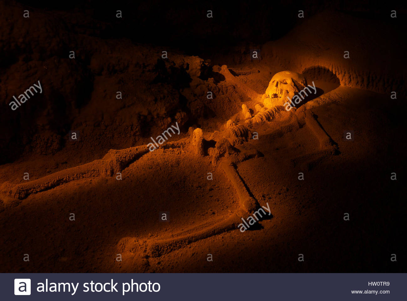 The Crystal Maiden In Actun Tunichil Muknal A Mayan Ceremonial