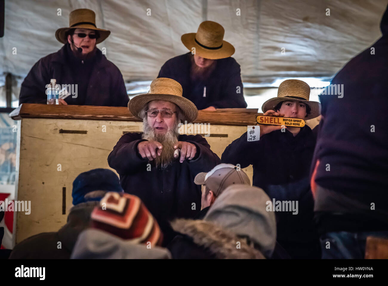 Gordonville, Lancaster county, PA annual fire company mud sale and