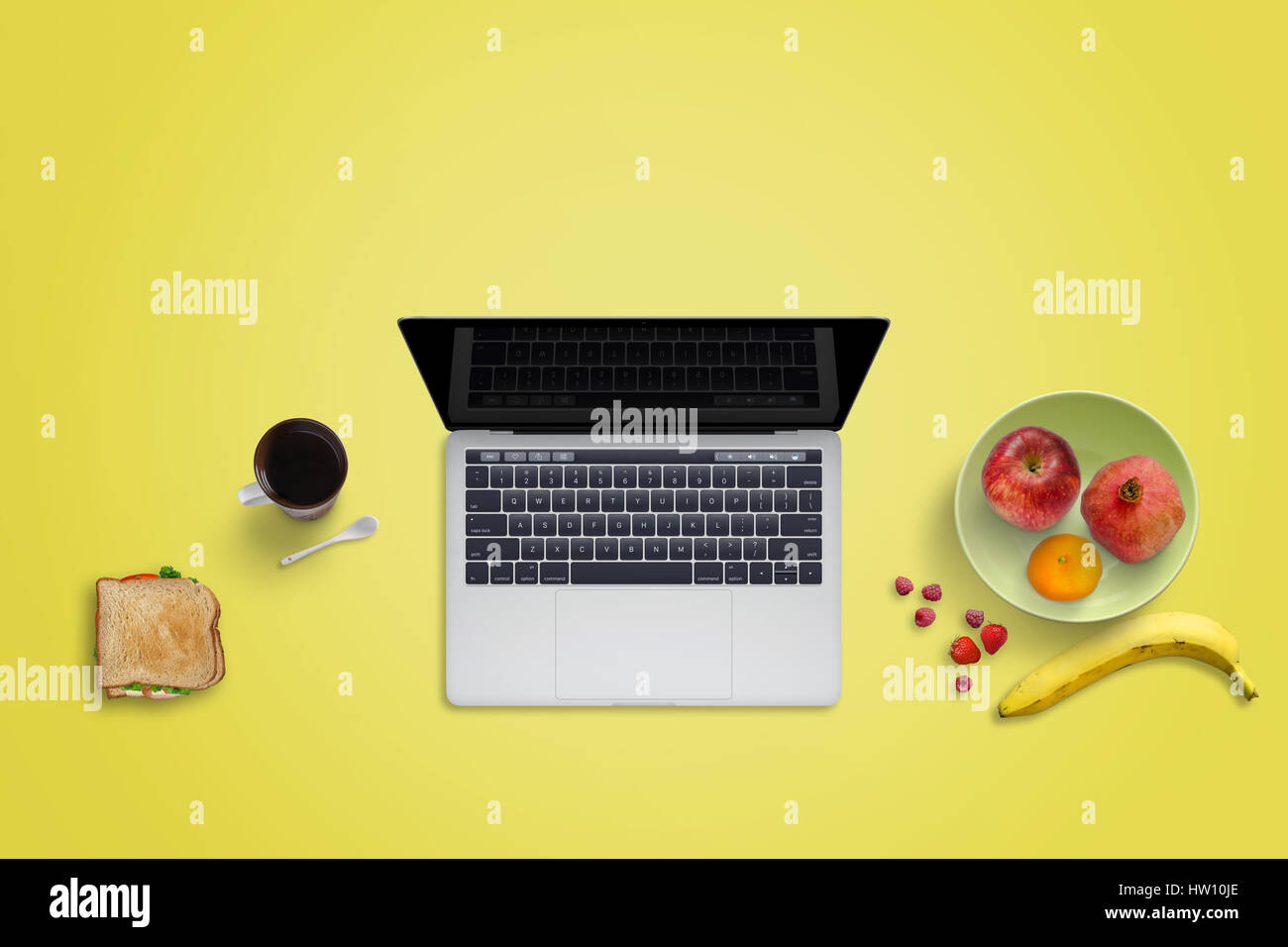 Office sandwich on desk hi-res stock photography and images - Alamy