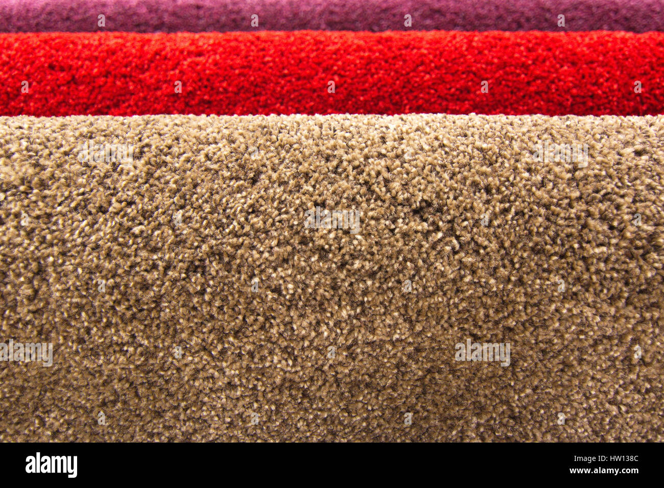 Closed up texture of carpet for home or office Stock Photo