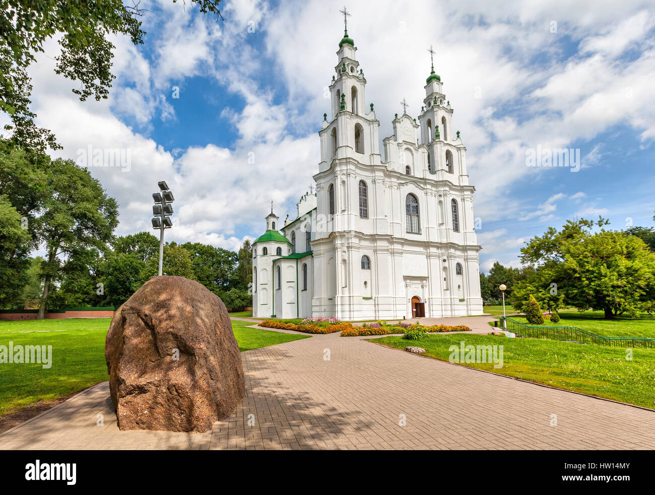 Saint Sophia Cathedral in Polatsk, Belarus Stock Photo - Alamy