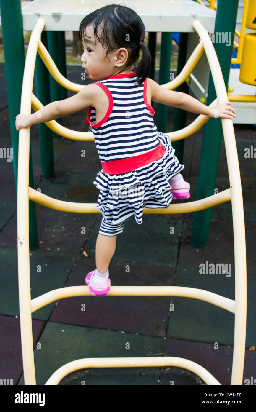 asian girl on ladder Asian girl on ladder