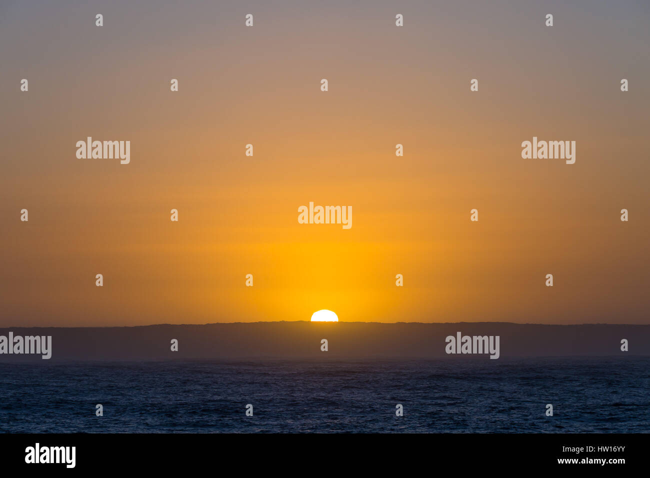 Sunset - Southern Ocean Stock Photo