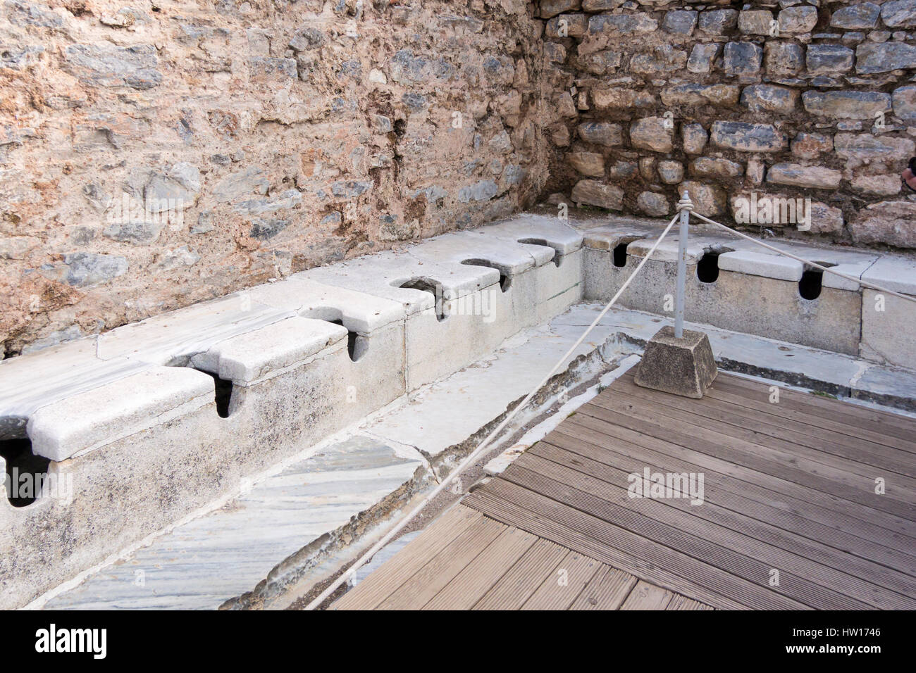 Ancient latrines hires stock photography and images Alamy