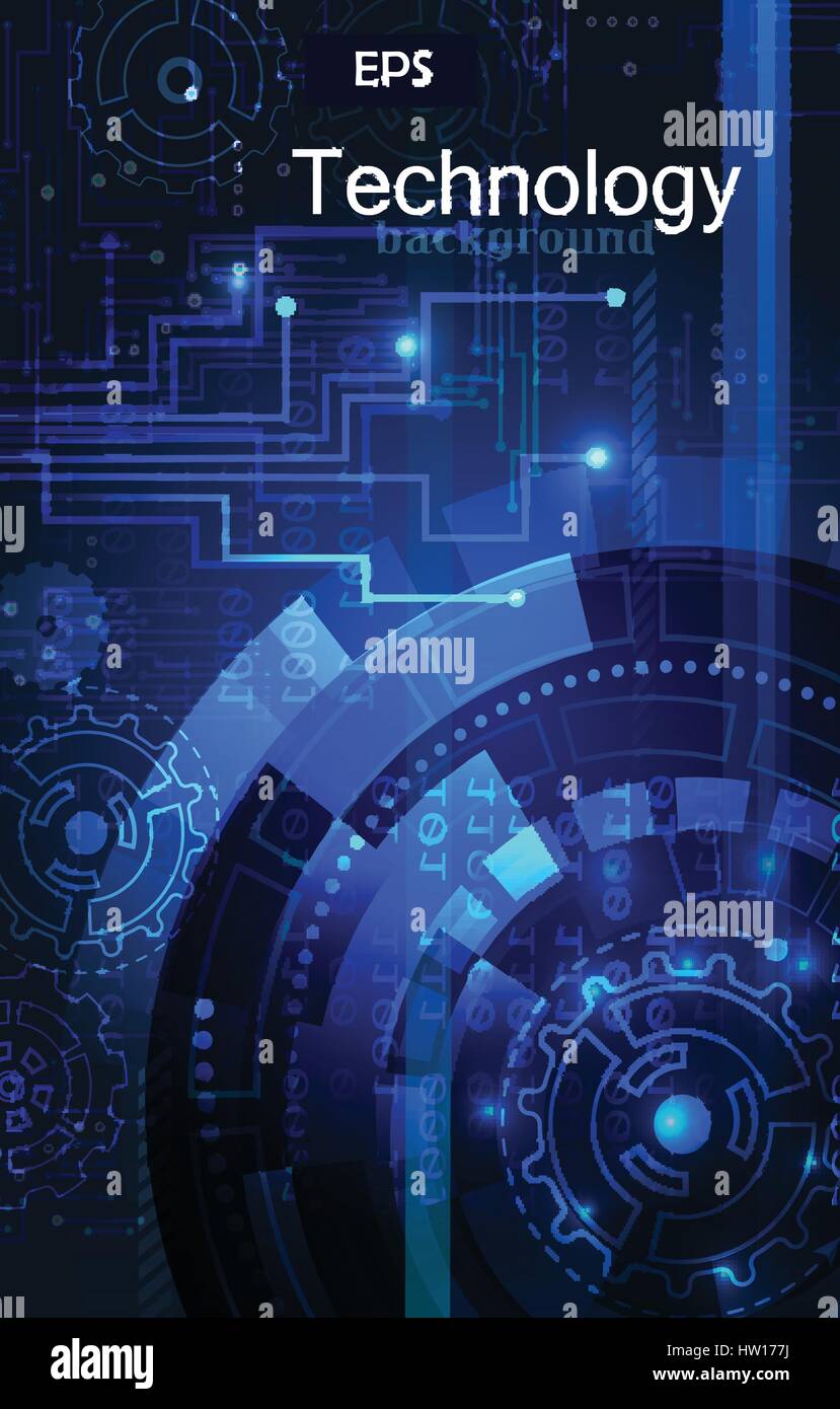 Abstract technology background Stock Vector Image & Art Alamy