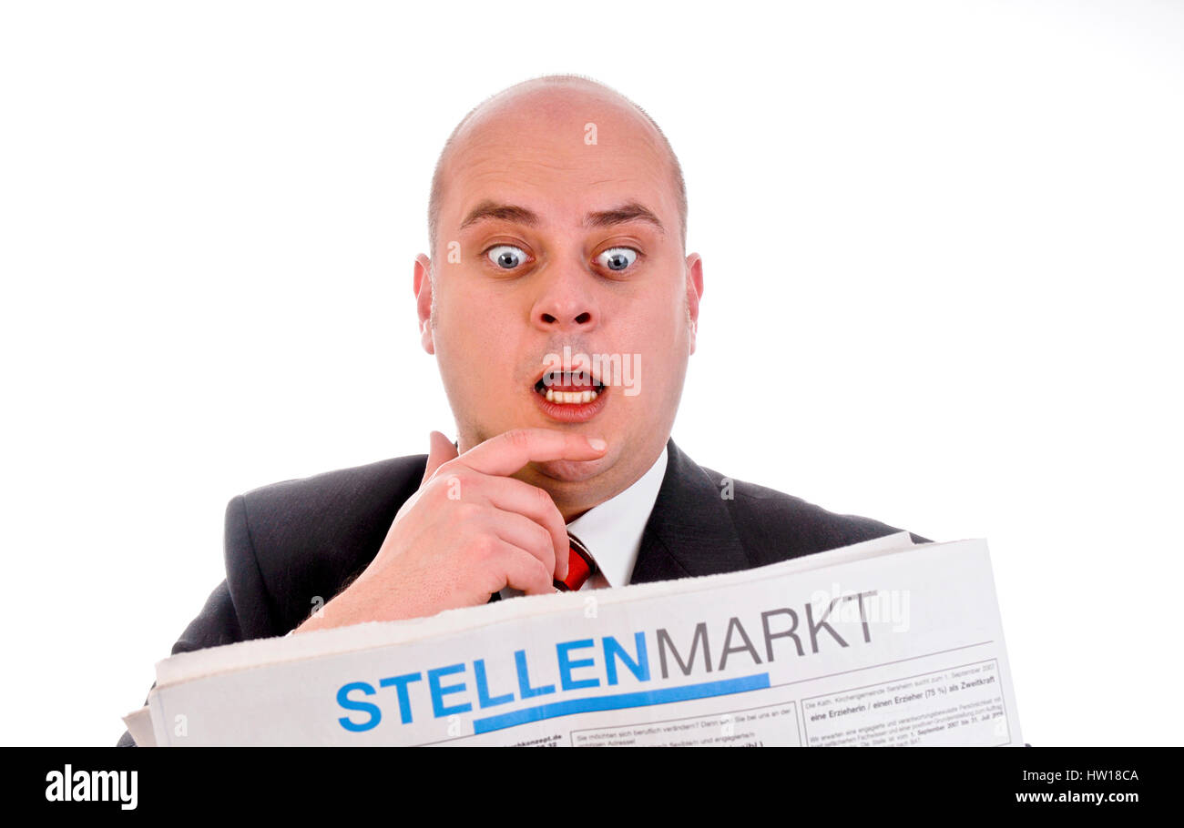 Job, Arbeitsplatz Stock Photo