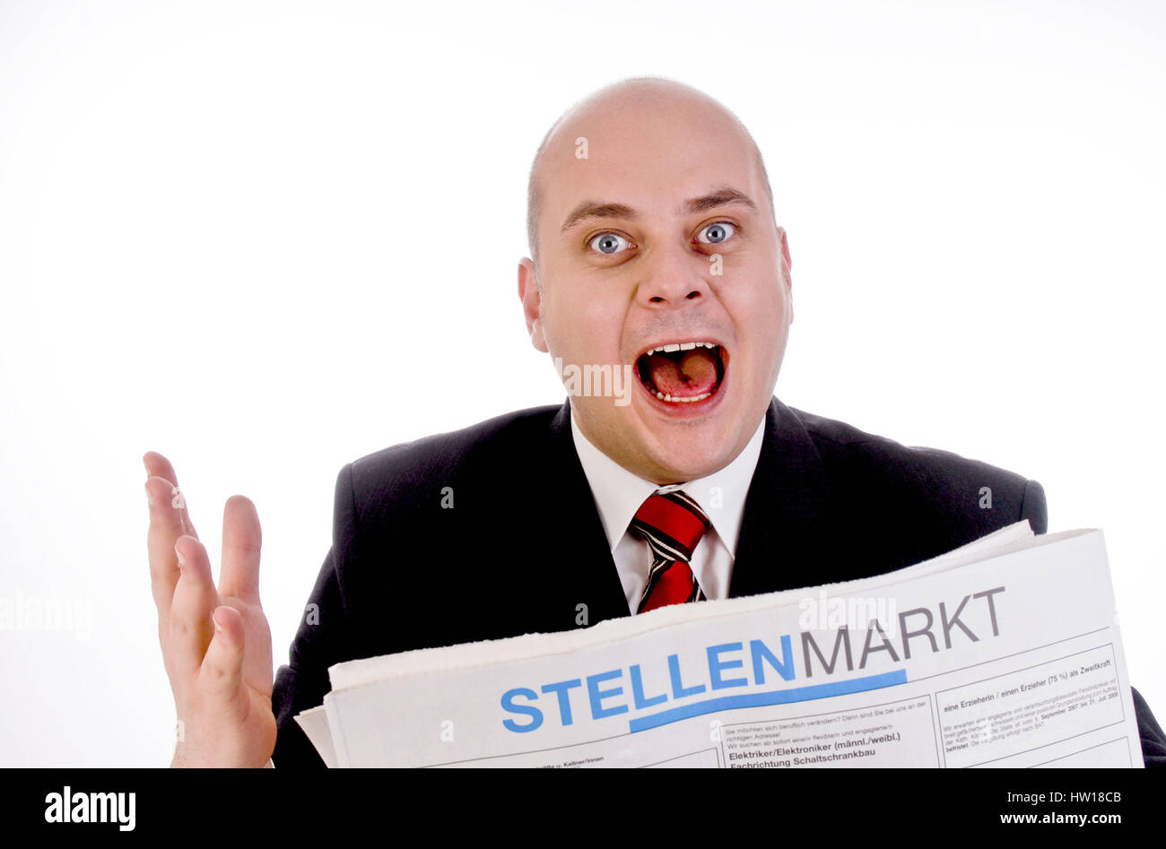 Job, Arbeitsplatz Stock Photo