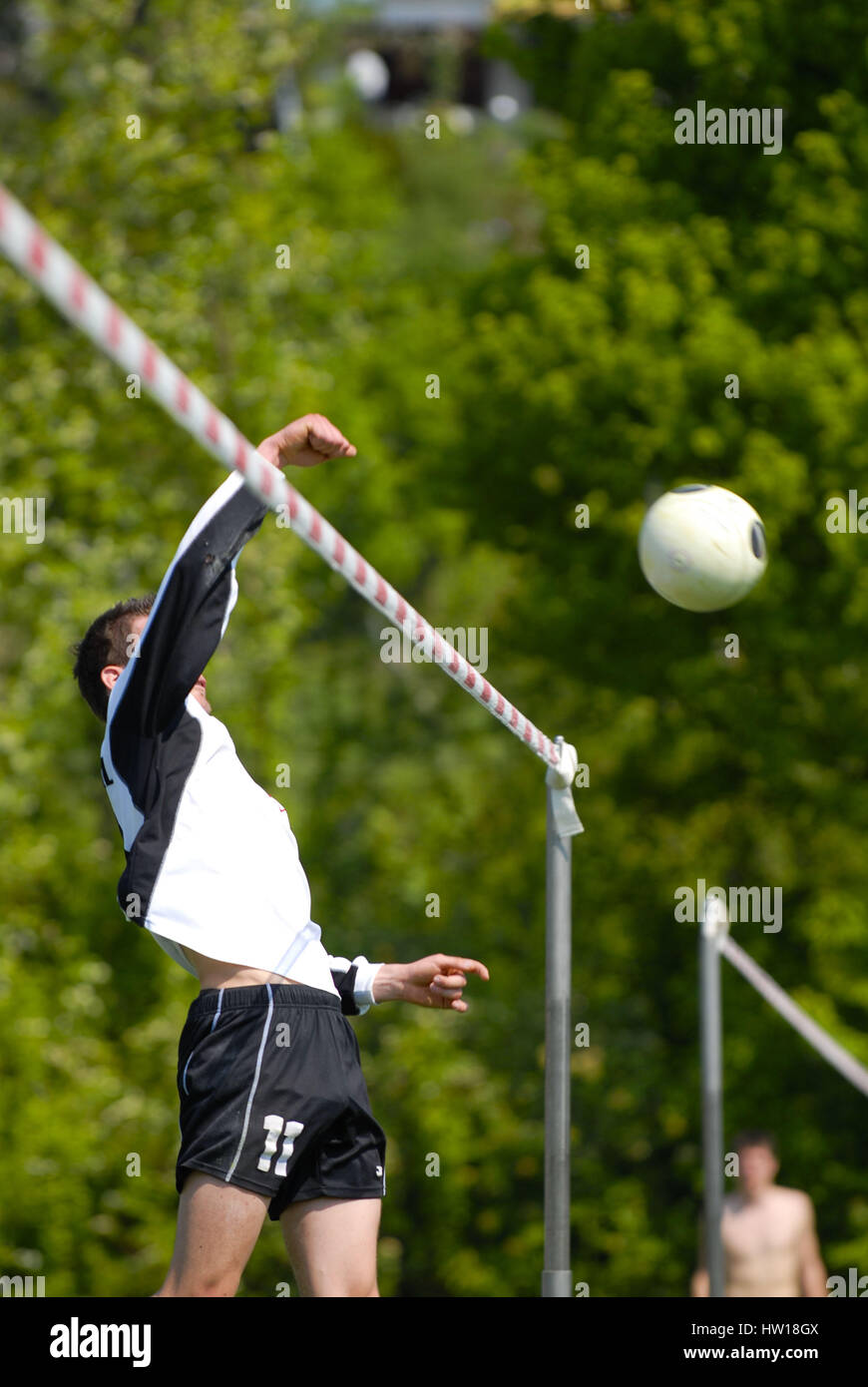 Fist ball, Faustball Stock Photo Alamy