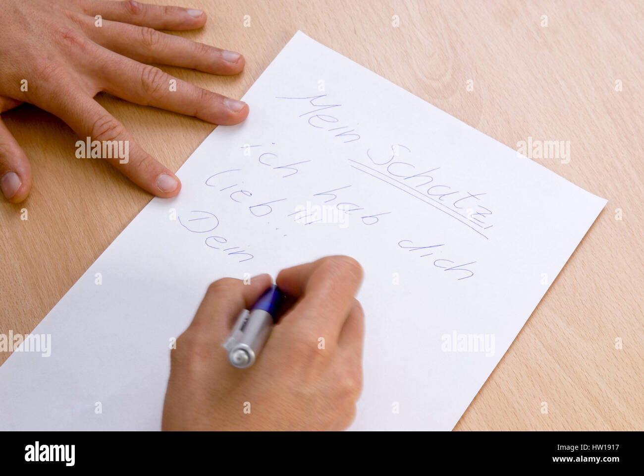  Love letter, Liebesbrief Stock Photo - Alamy Motiv 