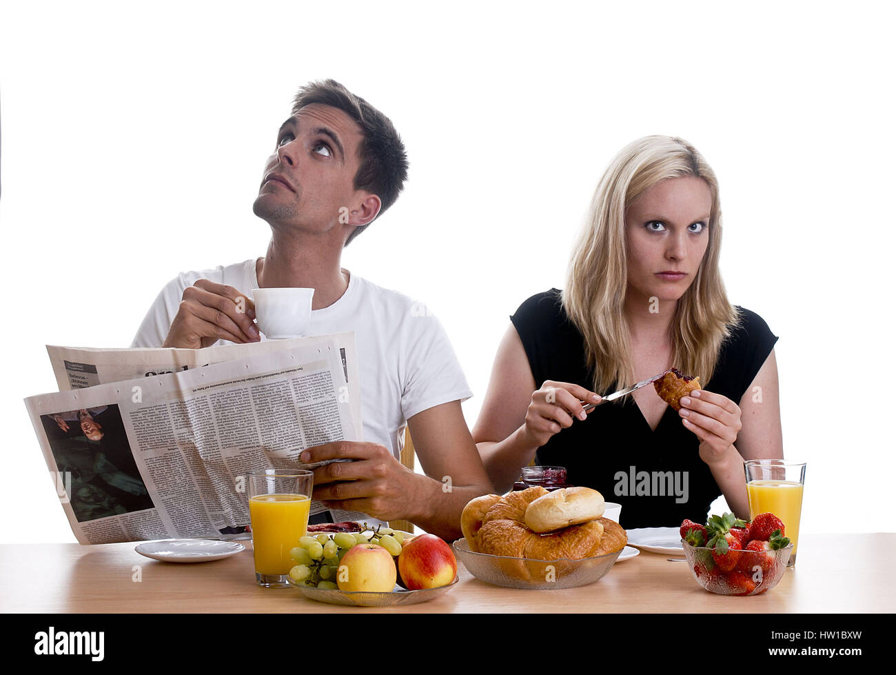 Common Breakfast Gemeinsames Fr hst ck Stock Photo Alamy