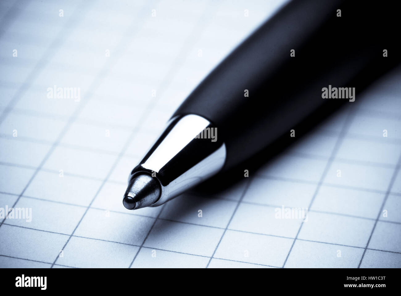 Ballpoint pen, Kugelschreiber Stock Photo