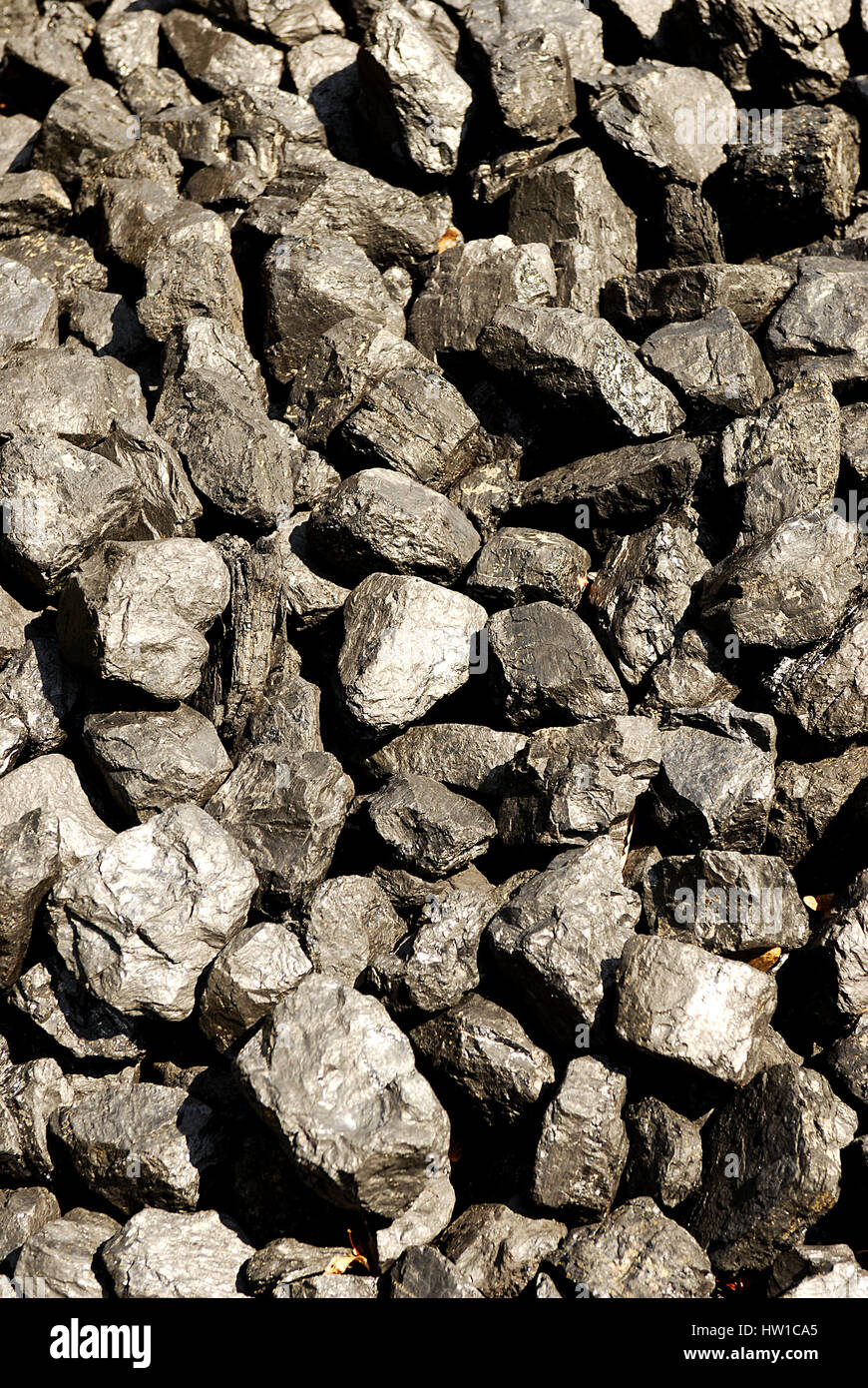 Coal               , Steinkohle Stock Photo