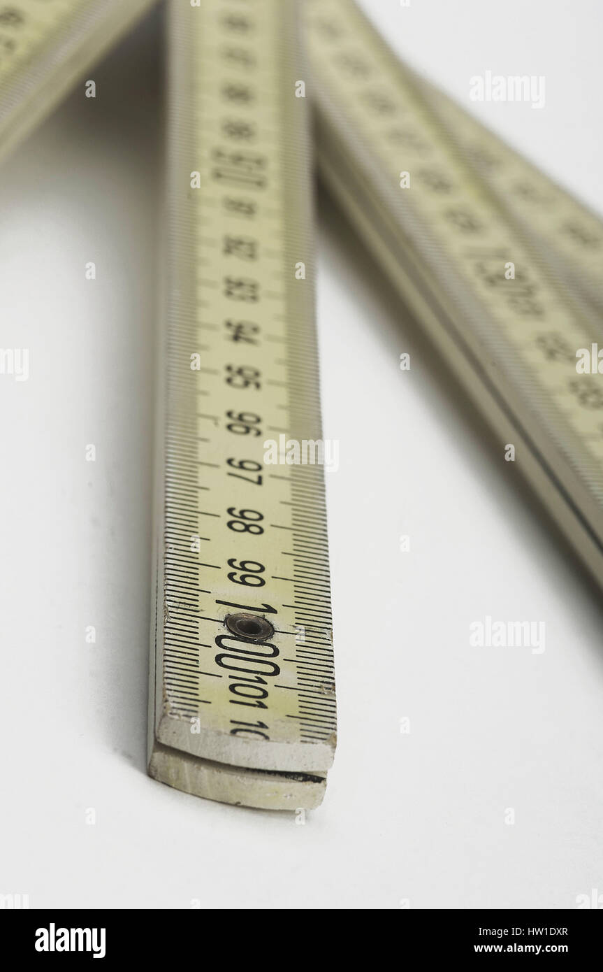 Folding rule , Zollstock Stock Photo Alamy