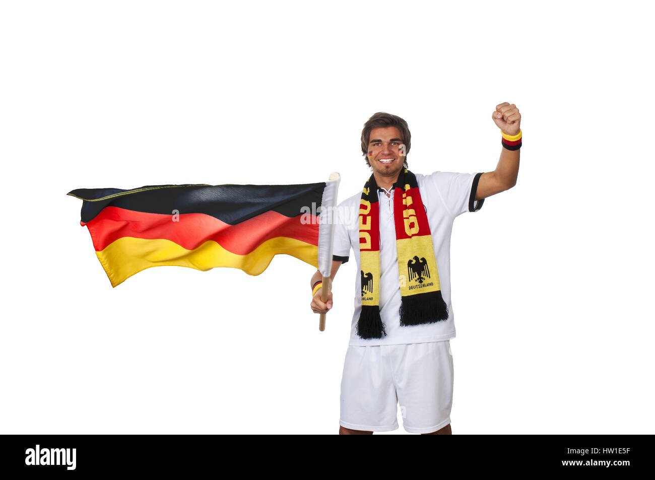 Germany fan, Deutschland Fan Deutschland Fan Stock Photo - Alamy
