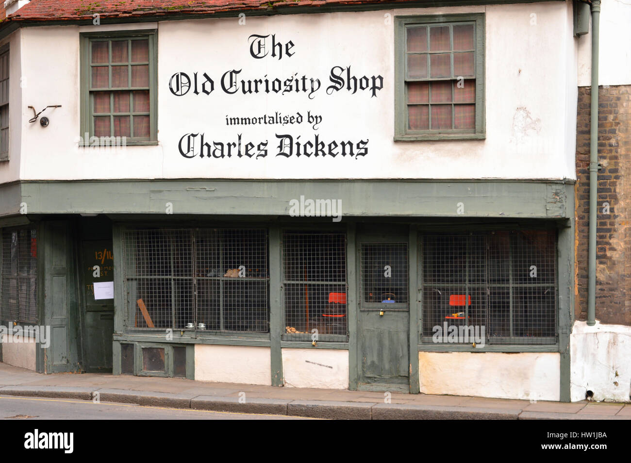 The olde curiosity shop Stock Photo