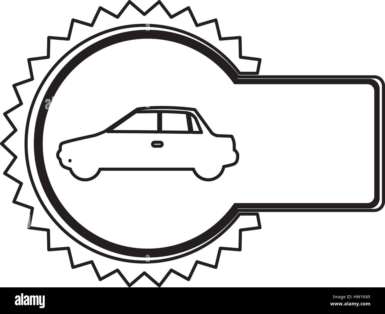 emblem car side icon Stock Vector Image & Art - Alamy