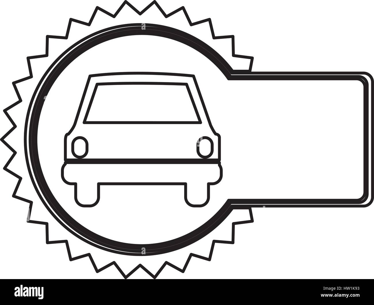 emblem car front icon Stock Vector Image & Art Alamy