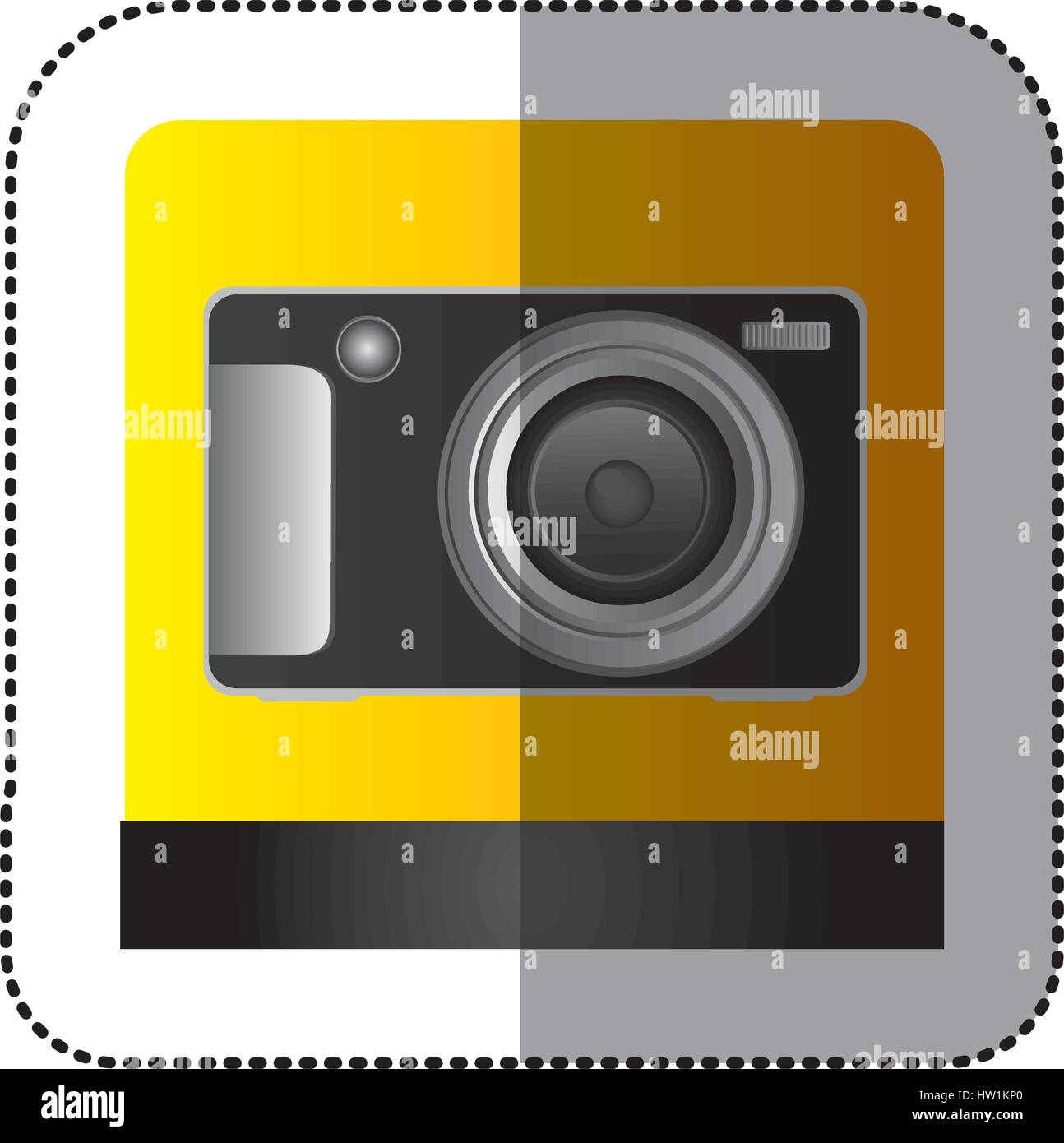 black digital professional camera icon Stock Vector Image & Art - Alamy