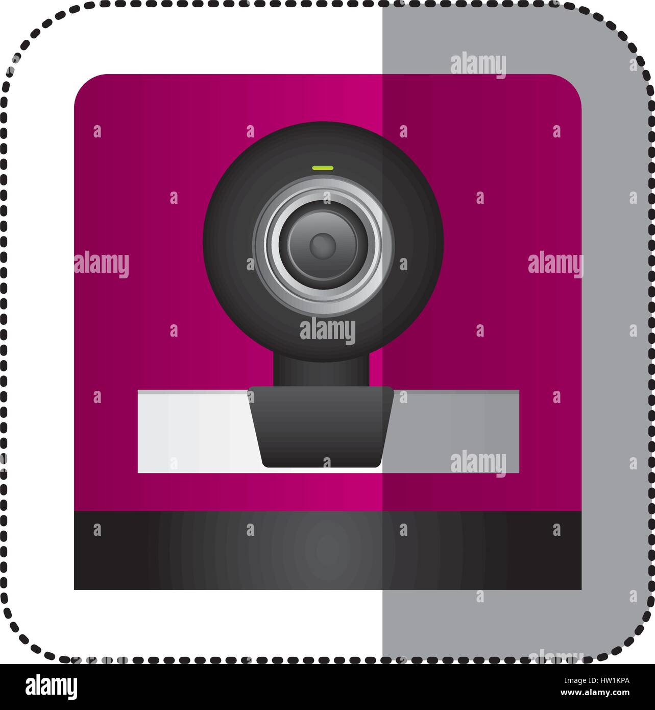 black digital webcam technology computer Stock Vector Image & Art - Alamy