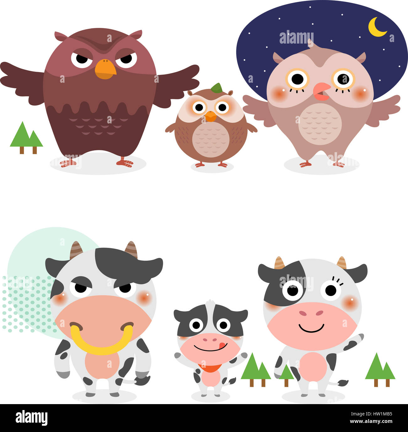 Children  Cartoon World 3 Stock Photo