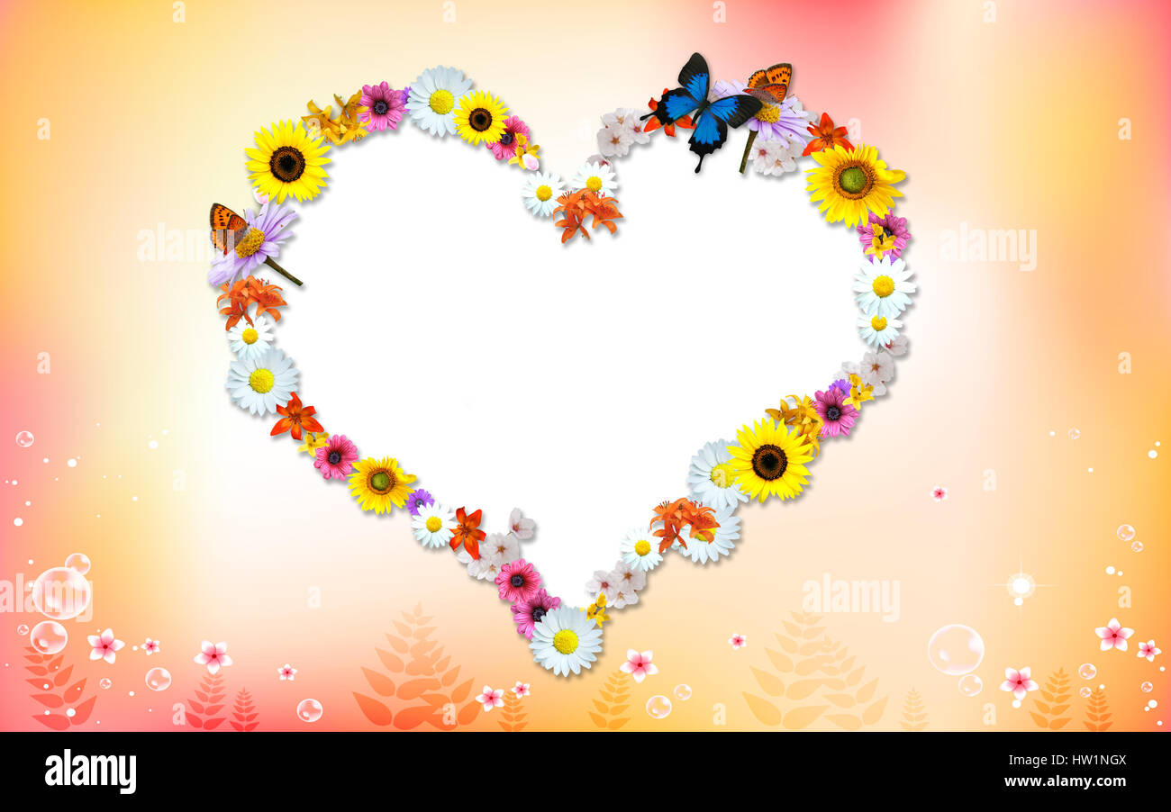 Composite image love hearts hi-res stock photography and images - Alamy