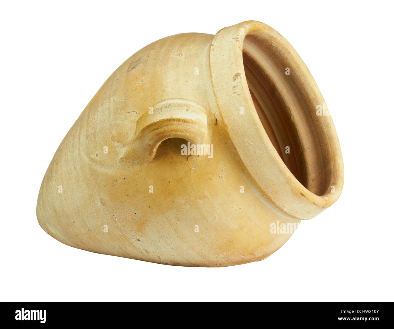 Old vase isolated on a white Stock Photo - Alamy