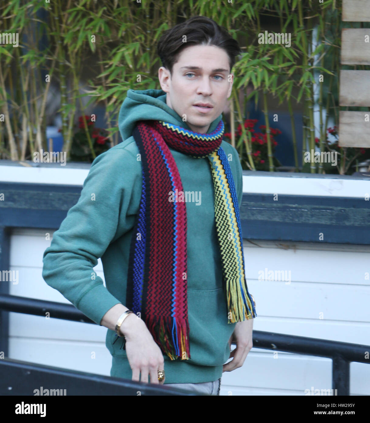 Joey Essex outside ITV Studios Featuring Joey Essex Where London