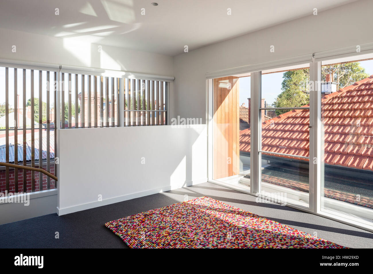 Upstairs open chill out area for the kids. Vail Street House, Melbourne