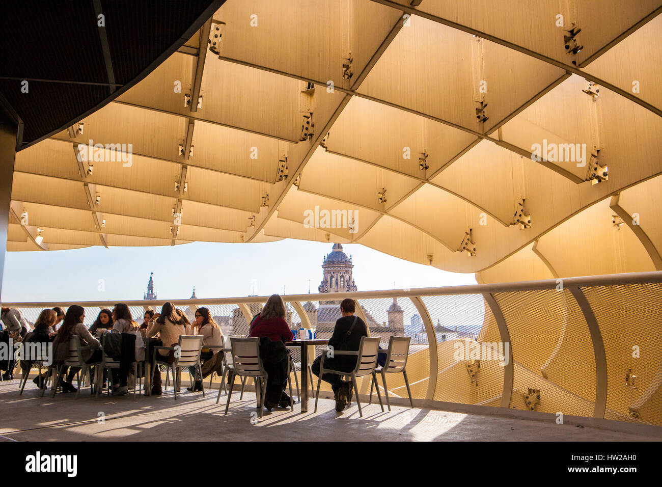 Metropol parasol restaurant hi-res stock photography and images - Alamy