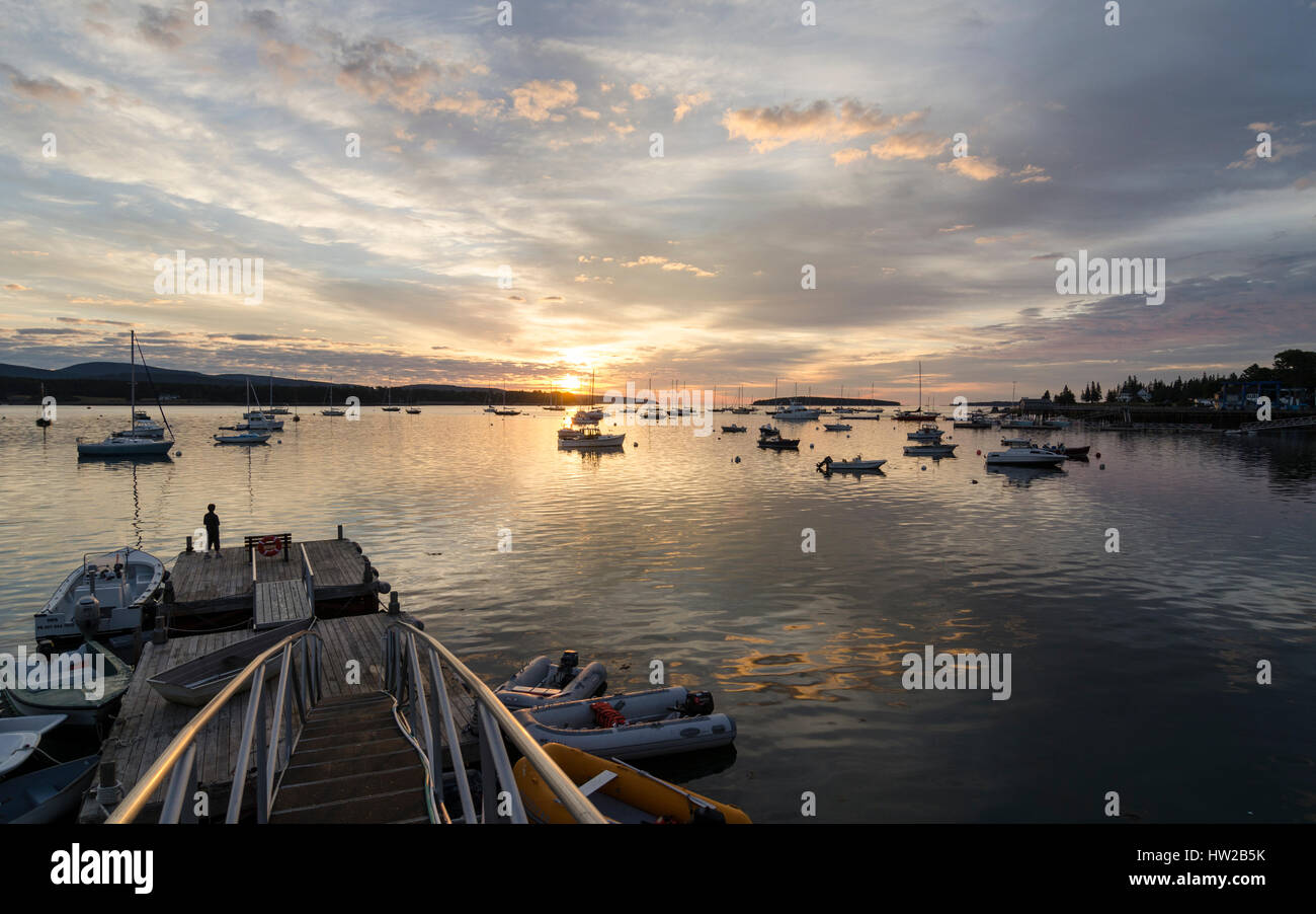 Southwest Harbor, Maine Stock Photo Alamy