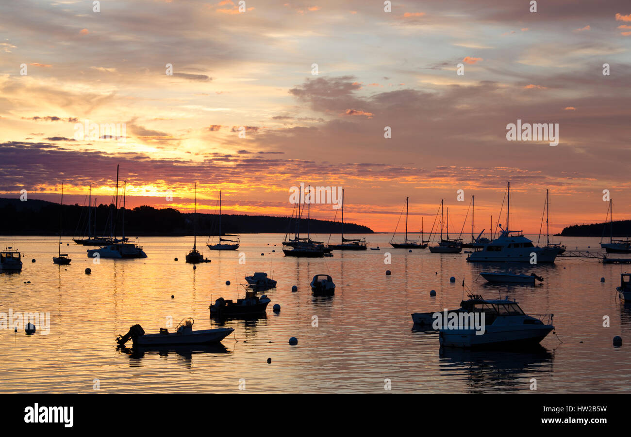 Southwest Harbor, Maine Stock Photo Alamy